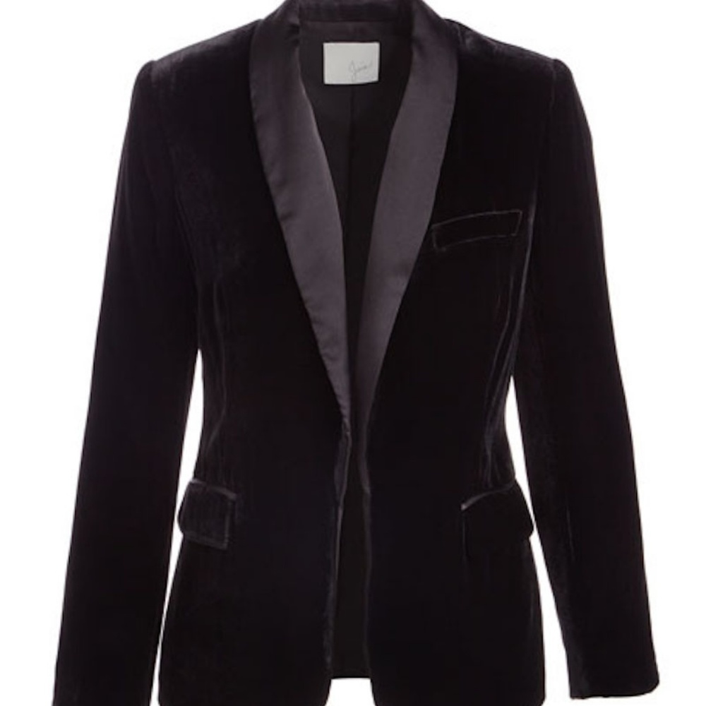 Joie Mehira B Tailored Velvet Blazer Sz 2 NWT